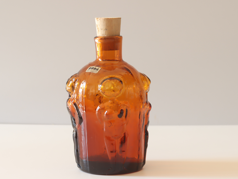 Boda（ボダ） ボトル 男女 アンバー / Erik Höglund ｜ 北欧ヴィンテージ スウェーデン