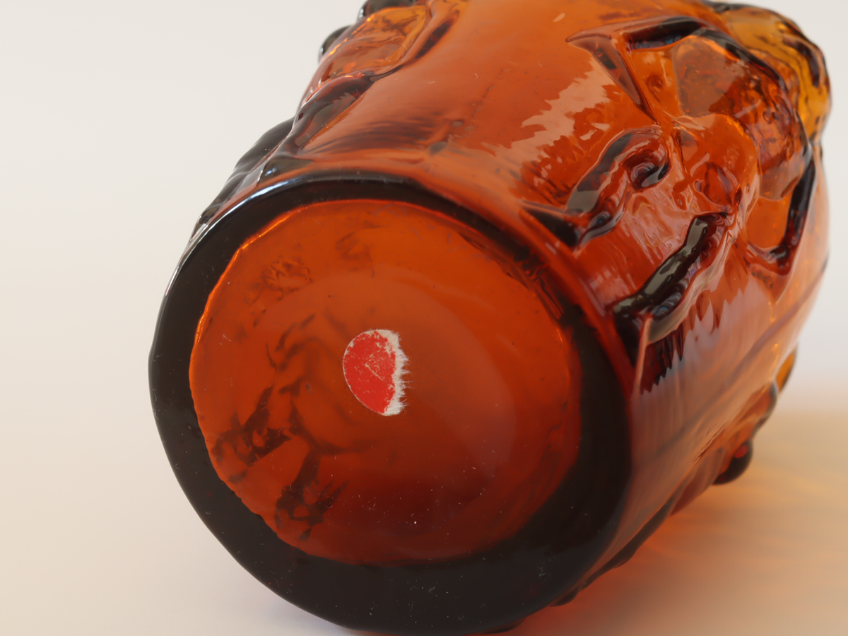 Boda（ボダ） ボトル 男女 アンバー / Erik Höglund ｜ 北欧ヴィンテージ スウェーデン