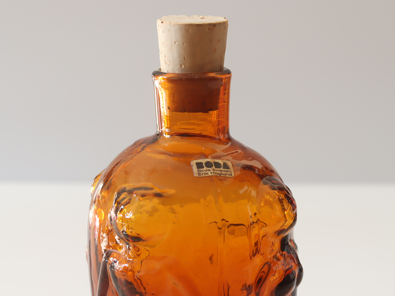 Boda（ボダ） ボトル 男女 アンバー / Erik Höglund ｜ 北欧ヴィンテージ スウェーデン