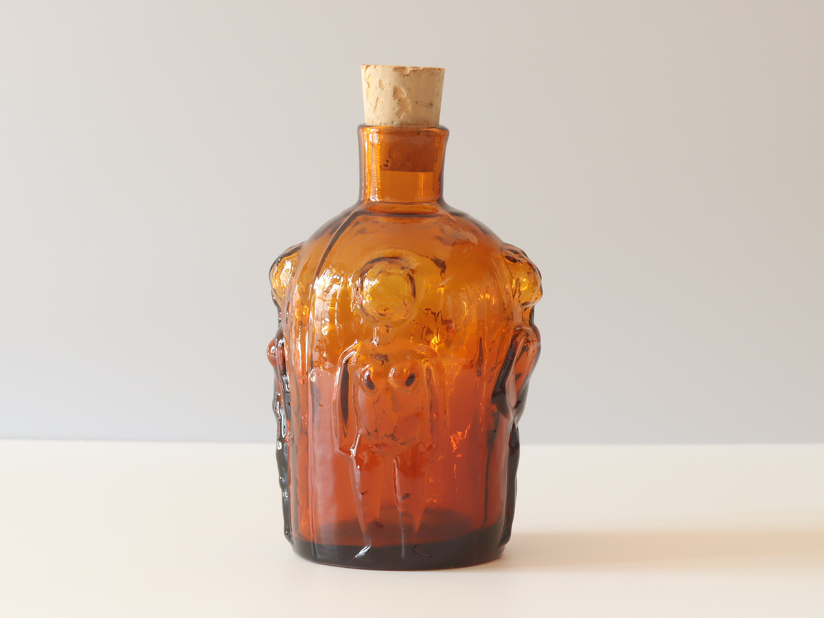 Boda（ボダ） ボトル 男女 アンバー / Erik Höglund ｜ 北欧ヴィンテージ スウェーデン