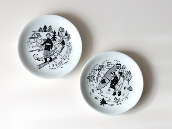 Arabia (アラビア) Emilia(エミリア) small plate │ 北欧 Arabia (アラビア) Emilia(エミリア) small plate │ 北欧