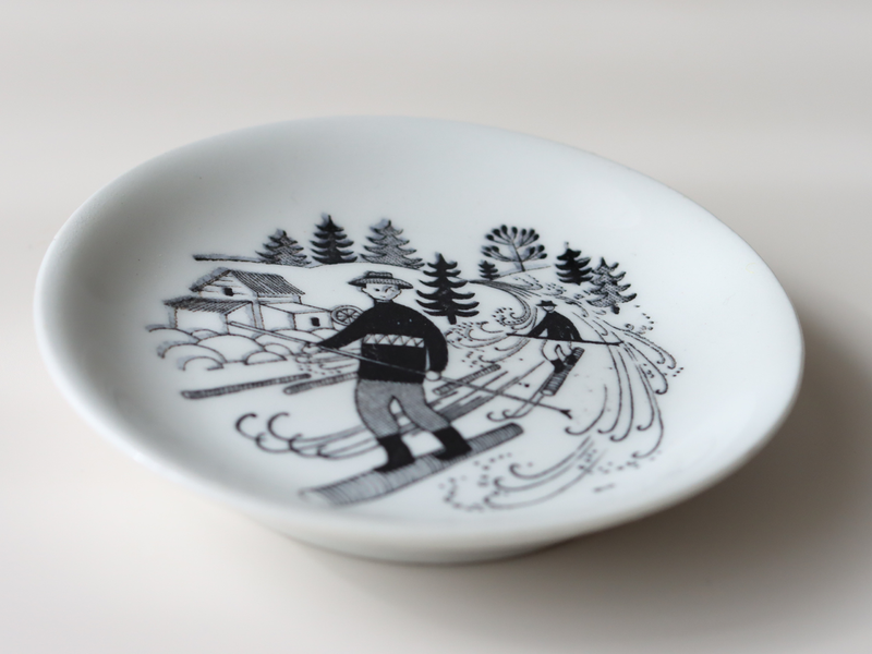 Arabia （アラビア） Emilia（エミリア） small plate │ 北欧 フィンランド ヴィンテージ スモールプレート 陶磁器