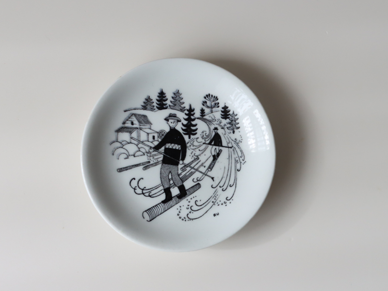 Arabia （アラビア） Emilia（エミリア） small plate │ 北欧 フィンランド ヴィンテージ スモールプレート 陶磁器