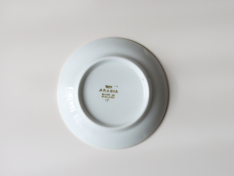 Arabia （アラビア） Emilia（エミリア） small plate │ 北欧 フィンランド ヴィンテージ スモールプレート 陶磁器