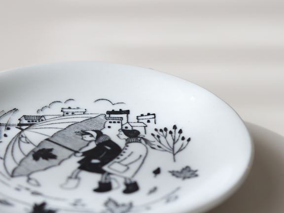 Arabia (アラビア) Emilia(エミリア) small plate │ 北欧 Arabia (アラビア) Emilia(エミリア) small plate │ 北欧