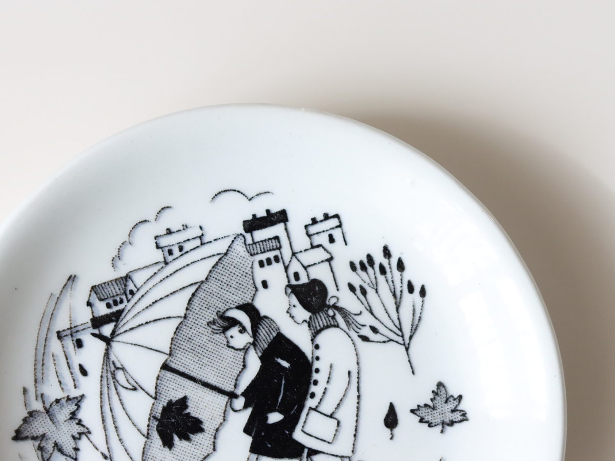 Arabia （アラビア） Emilia（エミリア） small plate │ 北欧 フィンランド ヴィンテージ スモールプレート 陶磁器