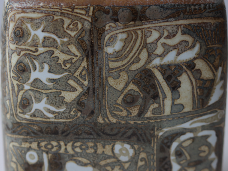 Royal copenhagen （ロイヤルコペンハーゲン） Baca （バッカ）vase fish │ 北欧ヴィンテージ デンマーク 花瓶 陶磁器