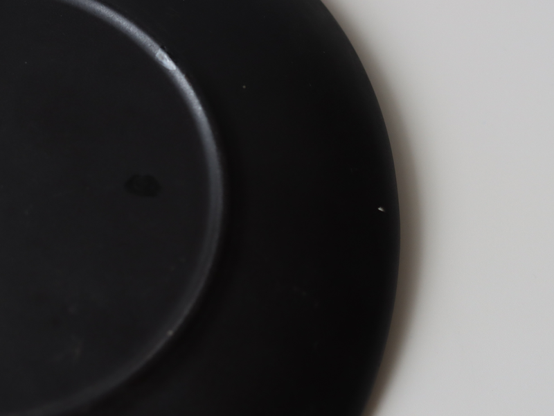 Gustavsberg （グスタフスベリ） Stig Lindberg（スティグ・リンドベリ） Piazza（ピアッツァ） 19.5cm plate black fishing │ 北欧 スウェーデン ヴィンテージ プレート 漁 陶磁器