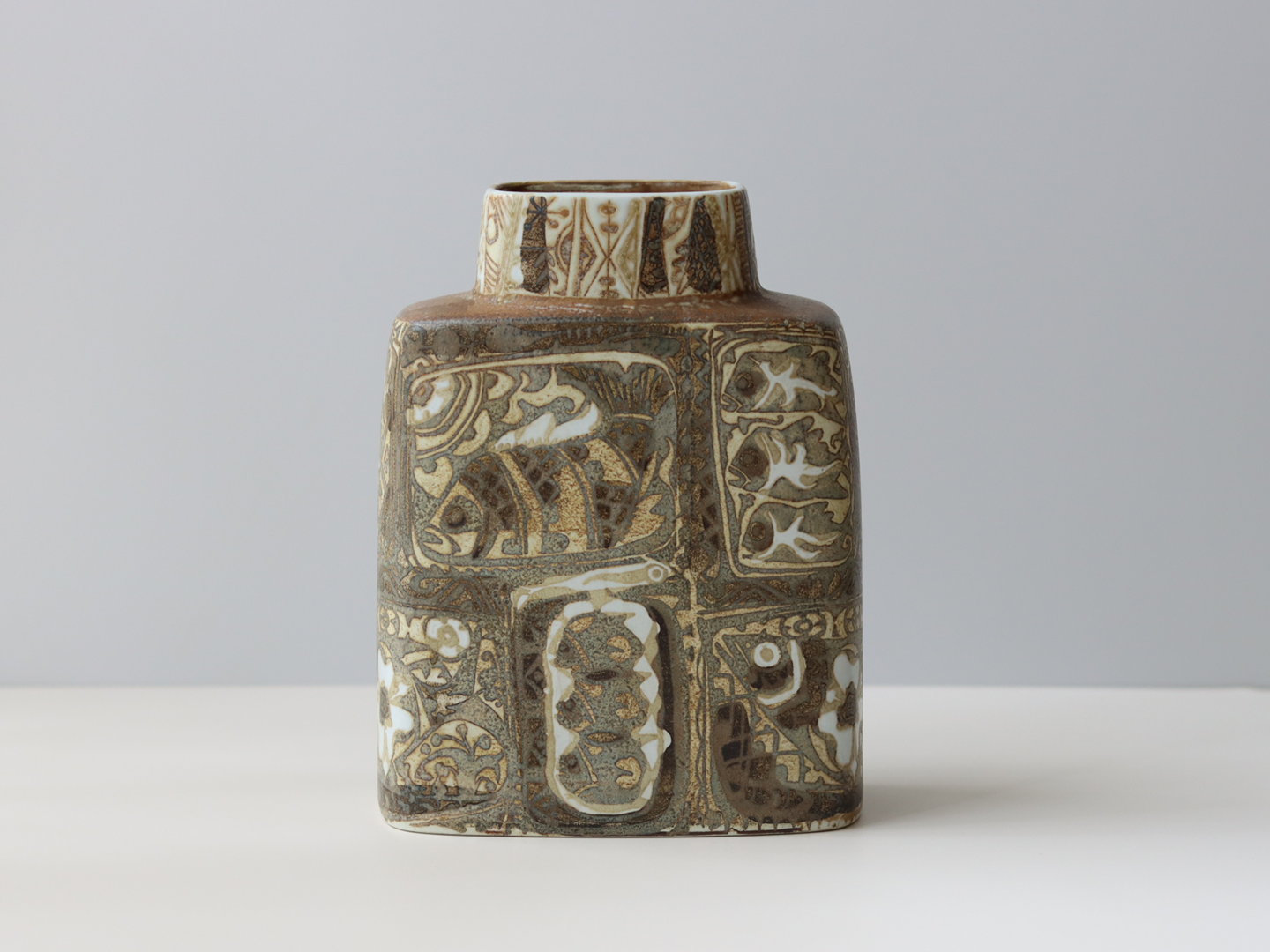 Royal copenhagen （ロイヤルコペンハーゲン） Baca （バッカ）vase fish │ 北欧ヴィンテージ デンマーク 花瓶 陶磁器