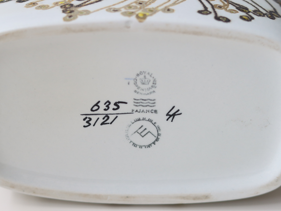 3羽の良き友　＃1284　★ロイヤルコペンハーゲン　デンマーク　ヴィンテージ ROYAL COPENHAGEN 北欧ヴィンテージ 1960〜70年代 デンマーク製