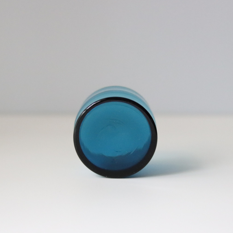 Kosta Boda （コスタ・ボダ） Bertil Vallien（バーティル・ヴァリーン） candy pot blue  │ 北欧 スウェーデン ヴィンテージ キャンディーポット ガラス