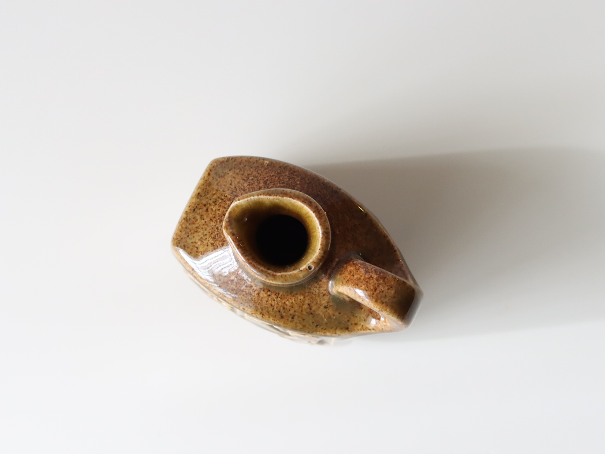 Michael Andersen&son （マイケル・アンダーセン） handle vase brown  │ 北欧ヴィンテージ デンマーク 花瓶 陶磁器