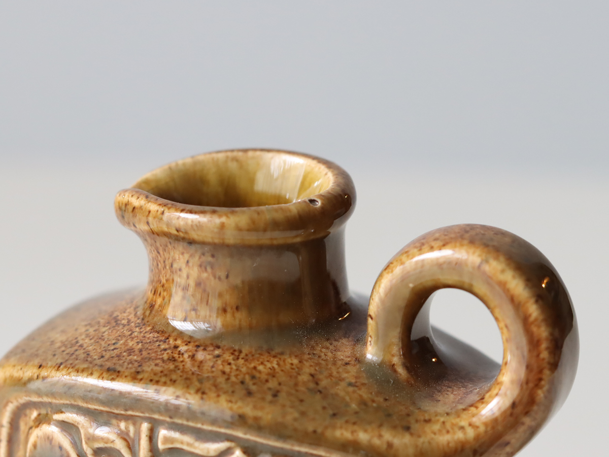 Michael Andersen&son （マイケル・アンダーセン） handle vase brown  │ 北欧ヴィンテージ デンマーク 花瓶 陶磁器