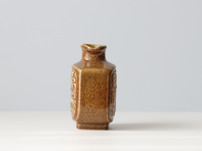 Michael Andersen&son （マイケル・アンダーセン） handle vase brown  │ 北欧ヴィンテージ デンマーク 花瓶 陶磁器