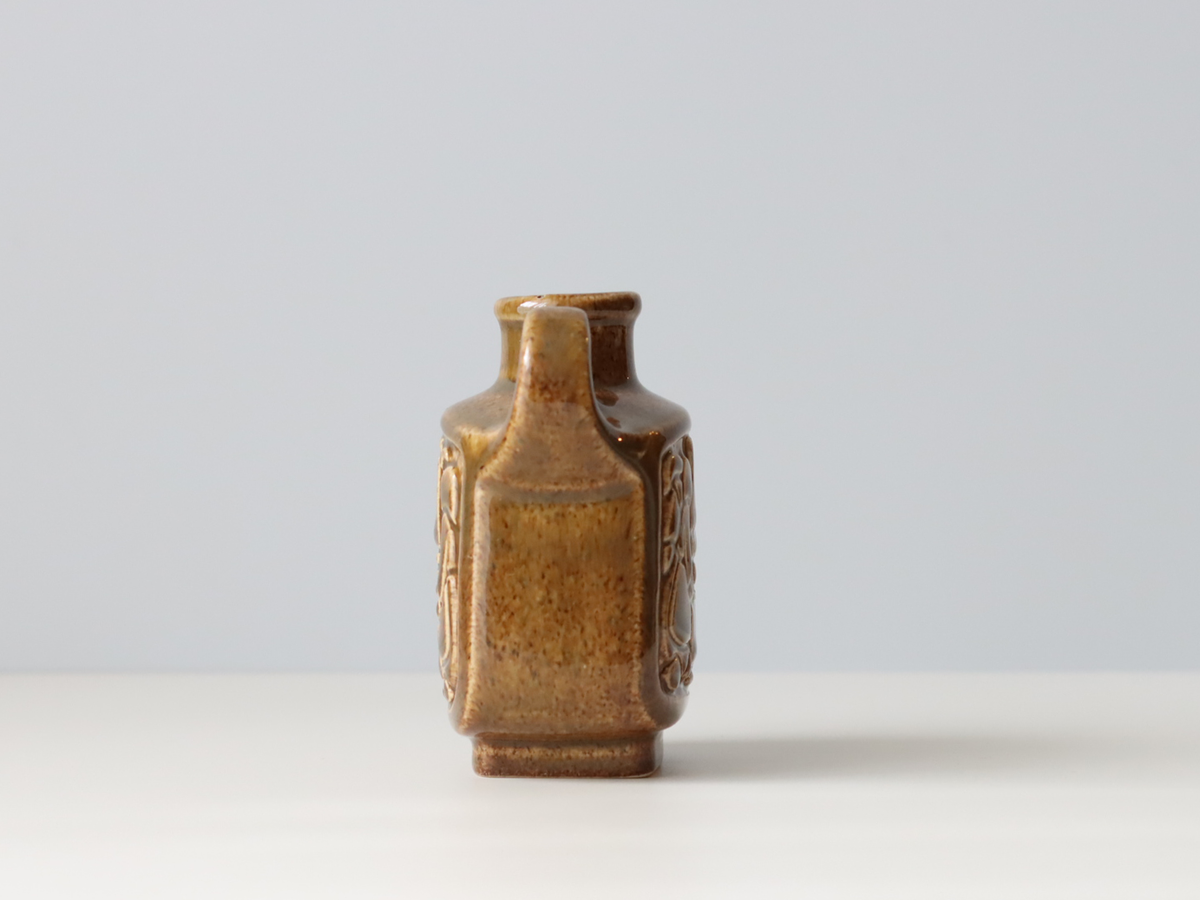 Michael Andersen&son （マイケル・アンダーセン） handle vase brown  │ 北欧ヴィンテージ デンマーク 花瓶 陶磁器