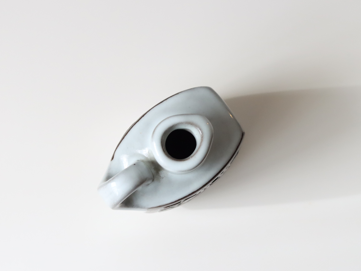 Michael Andersen&son （マイケル・アンダーセン） handle vase grey │ 北欧ヴィンテージ デンマーク 花瓶 陶磁器