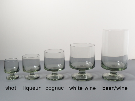 Holmegaard （ホルムガード） Stub （スタブ） smoke glass │ 北欧