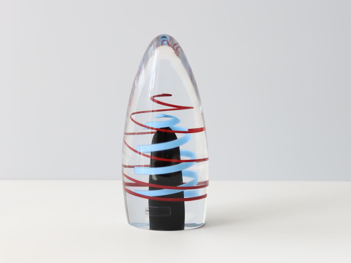 Strömbergshyttan （ストロンベリヒュッタン）Erik Höglund（エリック・ホグラン）art glass 1991 172/400 │ 北欧 スウェーデン ヴィンテージ ガラスアート オブジェ
