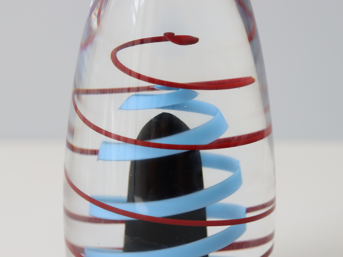 【北欧 スウェーデン ヴィンテージ】Strömbergshyttan （ストロンベリヒュッタン）Erik Höglund（エリック・ホグラン）art glass 1991 172/400