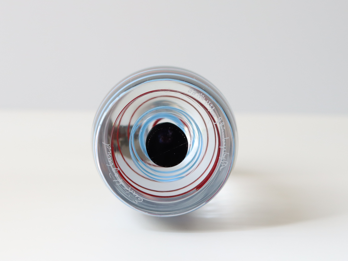 【北欧 スウェーデン ヴィンテージ】Strömbergshyttan （ストロンベリヒュッタン）Erik Höglund（エリック・ホグラン）art glass 1991 172/400