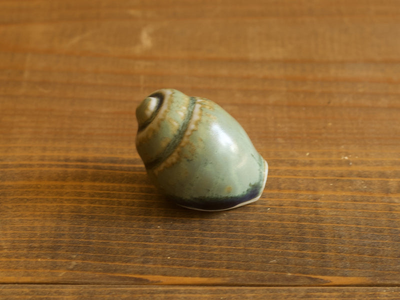 Höganäs Keramik Shell Object Blue S / John Andersson｜SWEDEN