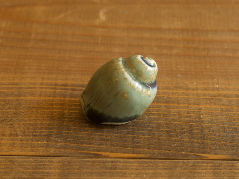 Höganäs Keramik Shell Object Blue S / John Andersson｜SWEDEN