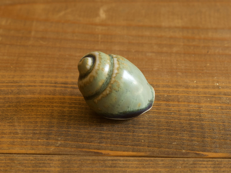 Höganäs Keramik Shell Object Blue S / John Andersson｜SWEDEN