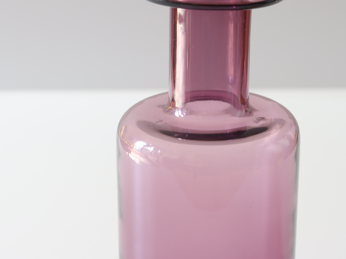 Holmegaard （ホルムガード） Gulvvase ヴァイオレット / Otto Brauer │ 北欧ヴィンテージ デンマーク