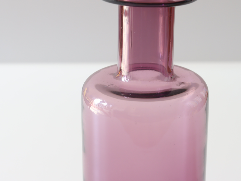 Holmegaard （ホルムガード） Gulvvase ヴァイオレット / Otto Brauer │ 北欧ヴィンテージ デンマーク