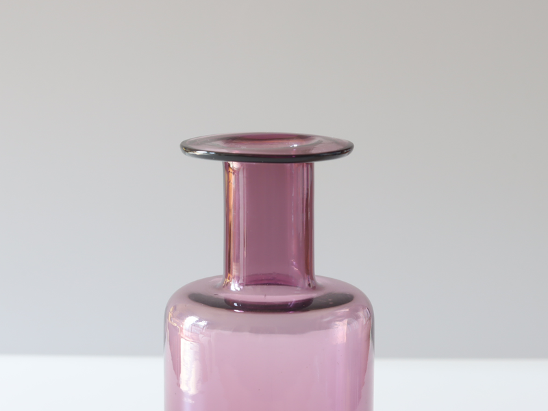 Holmegaard （ホルムガード） Gulvvase ヴァイオレット / Otto Brauer │ 北欧ヴィンテージ デンマーク