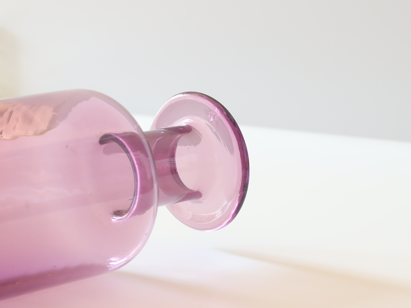 Holmegaard （ホルムガード） Gulvvase ヴァイオレット / Otto Brauer │ 北欧ヴィンテージ デンマーク