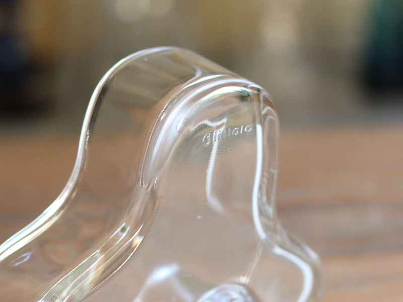 iittala（イッタラ） Aalto ディッシュ クリア M / Alvar Aalto ｜ 北欧ヴィンテージ フィンランド