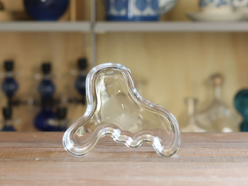 iittala（イッタラ） Aalto ディッシュ クリア M / Alvar Aalto ｜ 北欧ヴィンテージ フィンランド