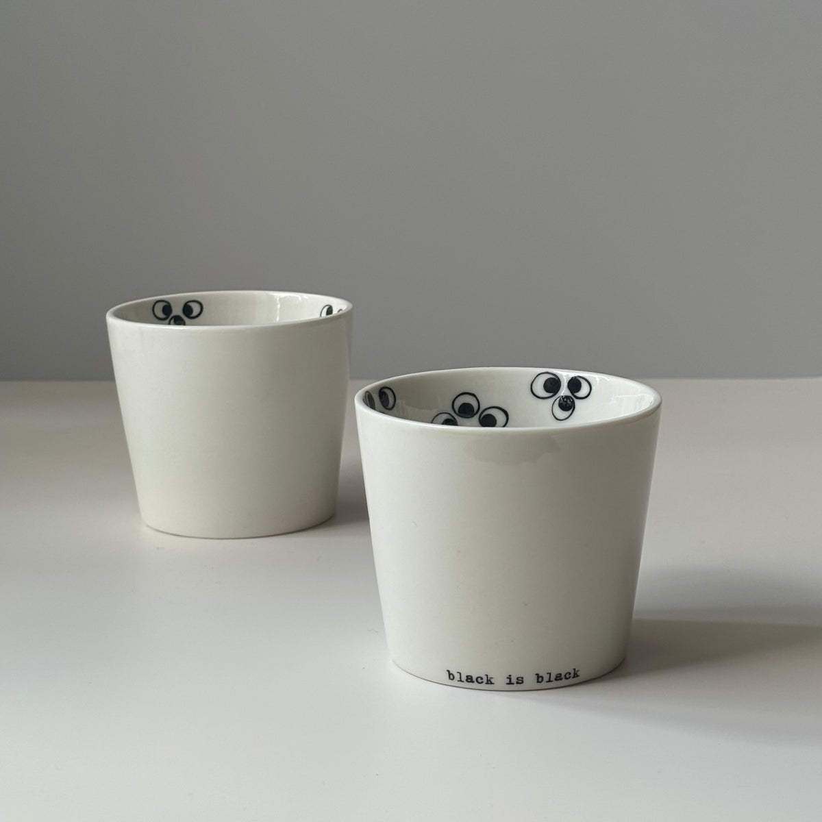 Anne Black （アンヌ・ブラック） black is black （ブラック・イズ・ブラック） cup │ 北欧ヴィンテージ デンマーク 食器 カップ 陶磁器
