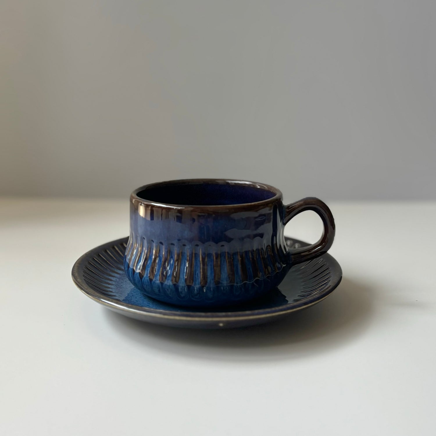 【北欧 スウェーデン ヴィンテージ】Gefle （ゲフレ） Kosmos（コスモス）tea cup saucer