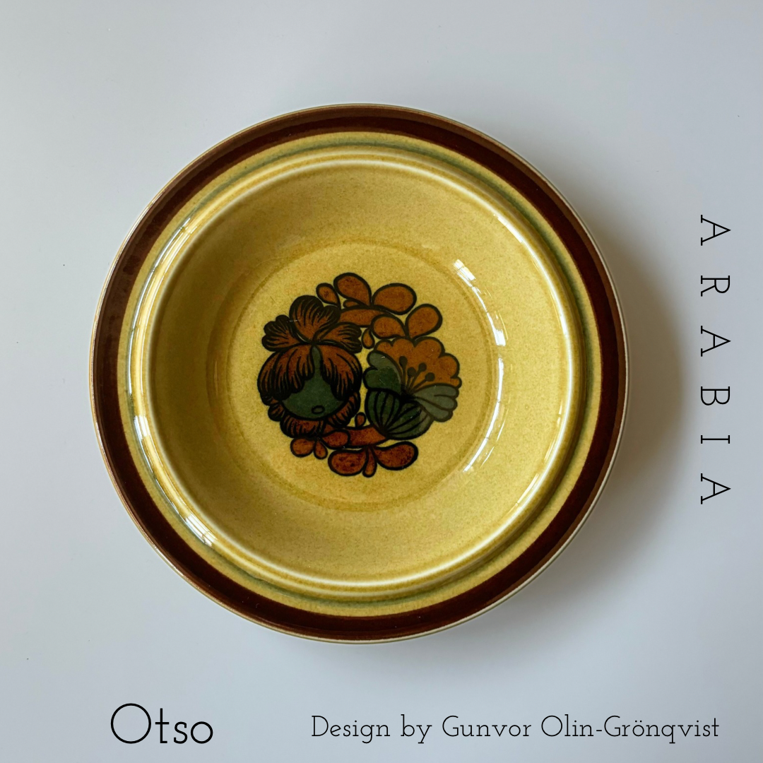 Arabia (アラビア) Otso(オトソ) deep plate │ 北欧 フィンランド Arabia (アラビア) Otso(オトソ) deep plate │ 北欧 フィンランド