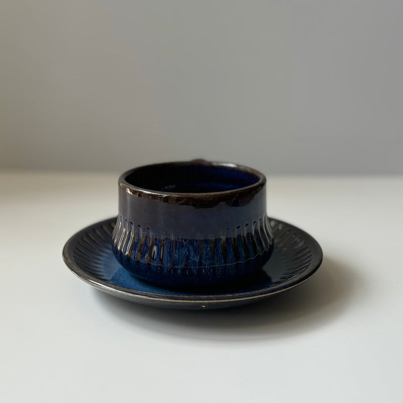 Gefle （ゲフレ） Kosmos（コスモス）tea cup saucer │ 北欧 スウェーデン ヴィンテージ ティーカップ 陶磁器
