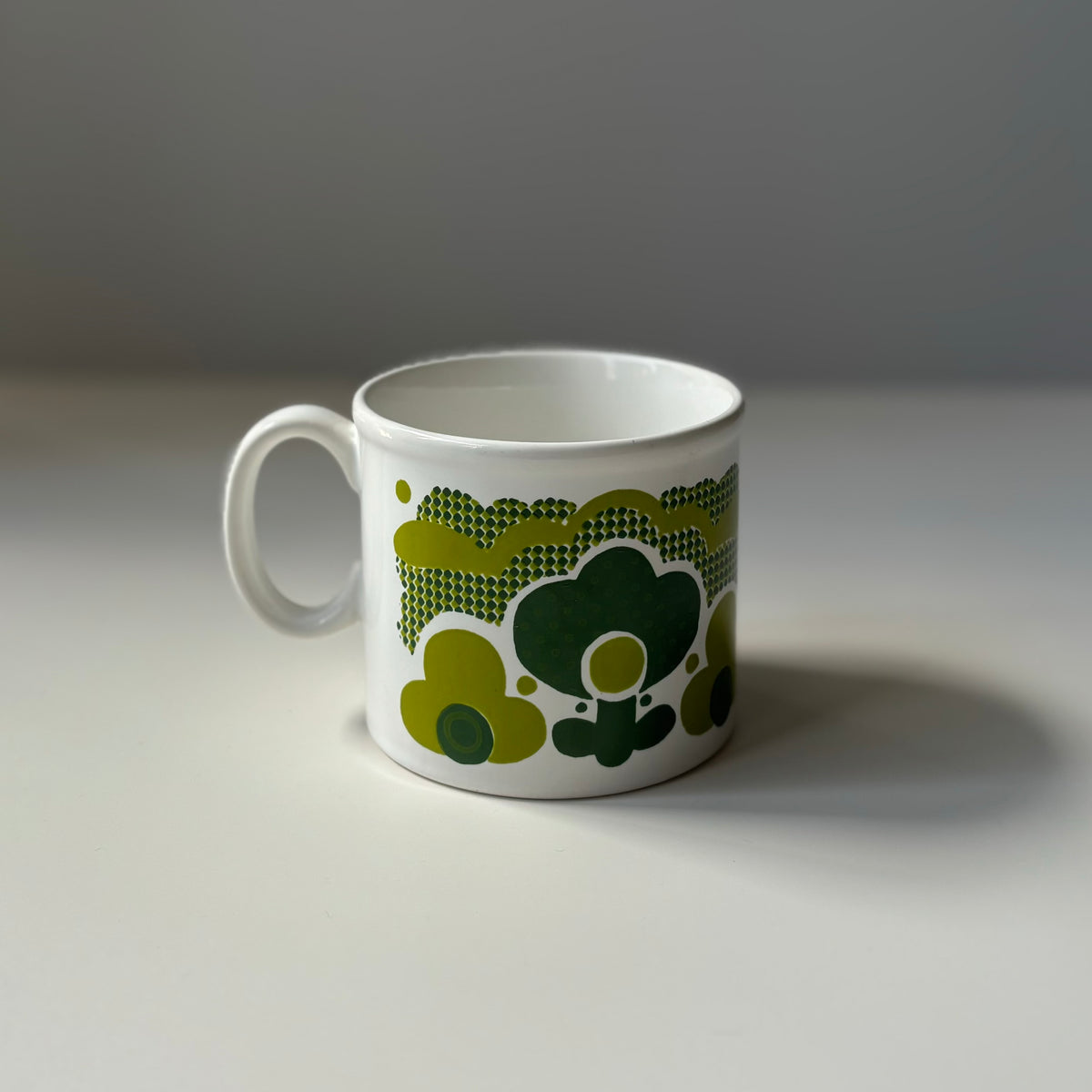 Staffordshire （スタッフォードシャー）flower mug │ イギリス ヴィンテージ マグカップ 陶磁器