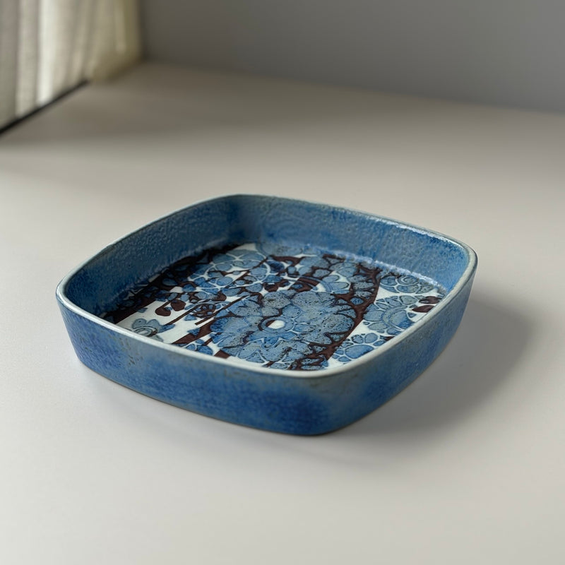 Royal copenhagen （ロイヤルコペンハーゲン） Baca （バッカ）square plate │ 北欧ヴィンテージ デンマーク 食器 プレート 陶磁器