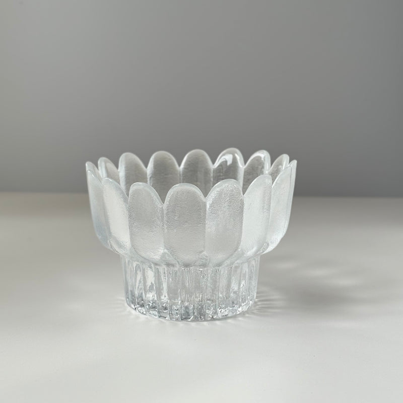 Bergdala （ベルグダラ） flower candle holder │ 北欧 スウェーデン ヴィンテージ キャンドルホルダー ガラス