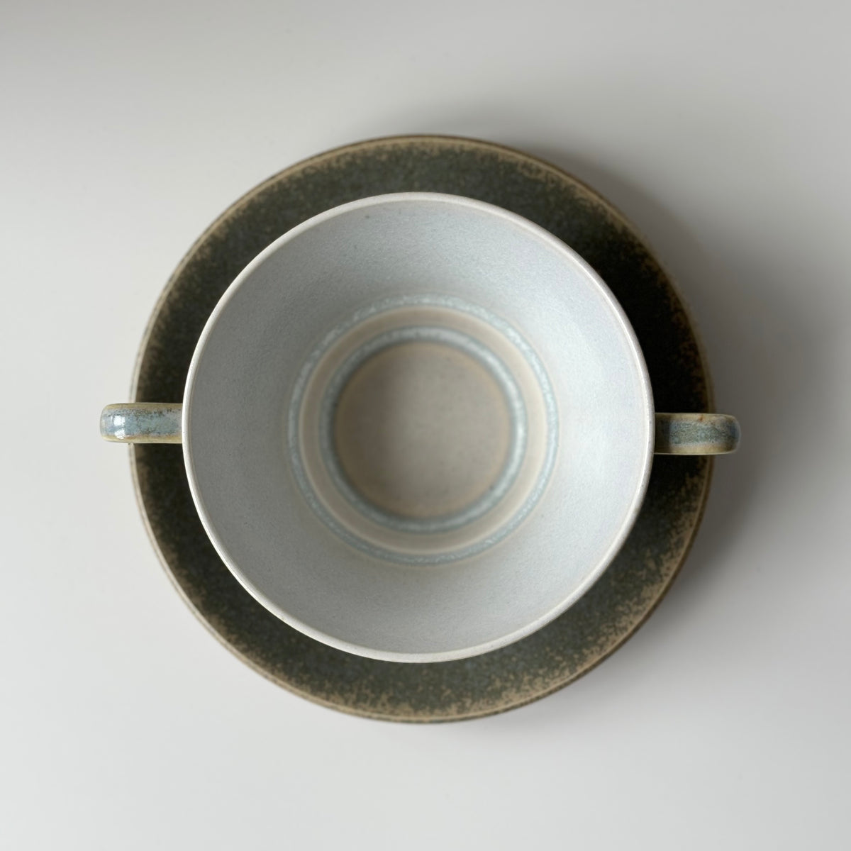 Knabstrup （ナブストラップ ） soup cup saucer │ 北欧ヴィンテージ デンマーク 食器 スープカップ 陶磁器