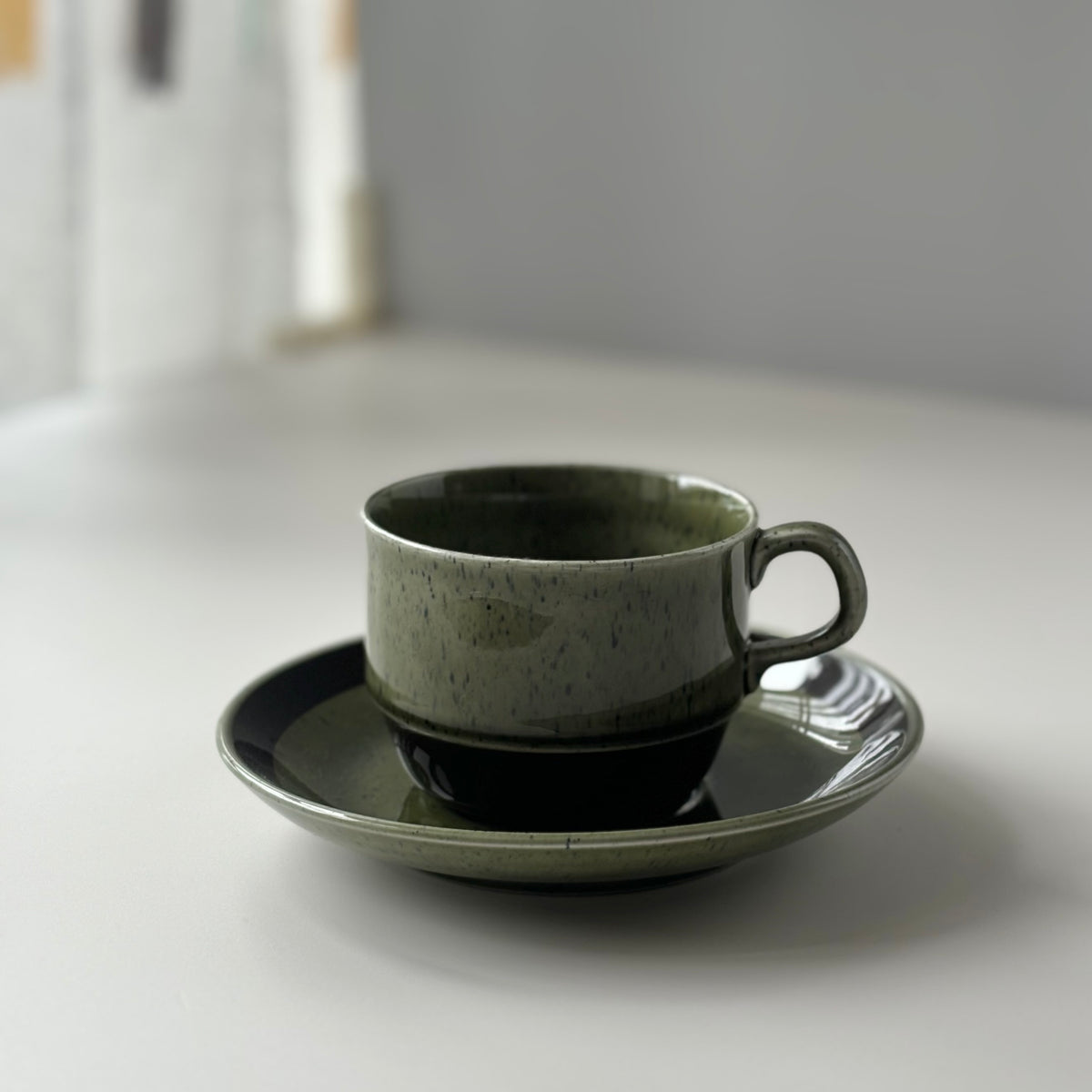 Rorstrand （ロールストランド） Vieta（ヴィータ）coffee cup saucer │ 北欧ヴィンテージ デンマーク 食器 コーヒーカップ 陶磁器