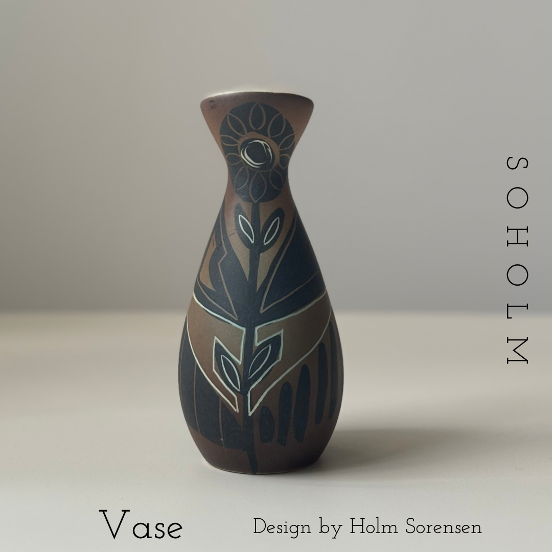 Soholm（スーホルム） flower vase │ 北欧ヴィンテージ デンマーク 花瓶 陶磁器
