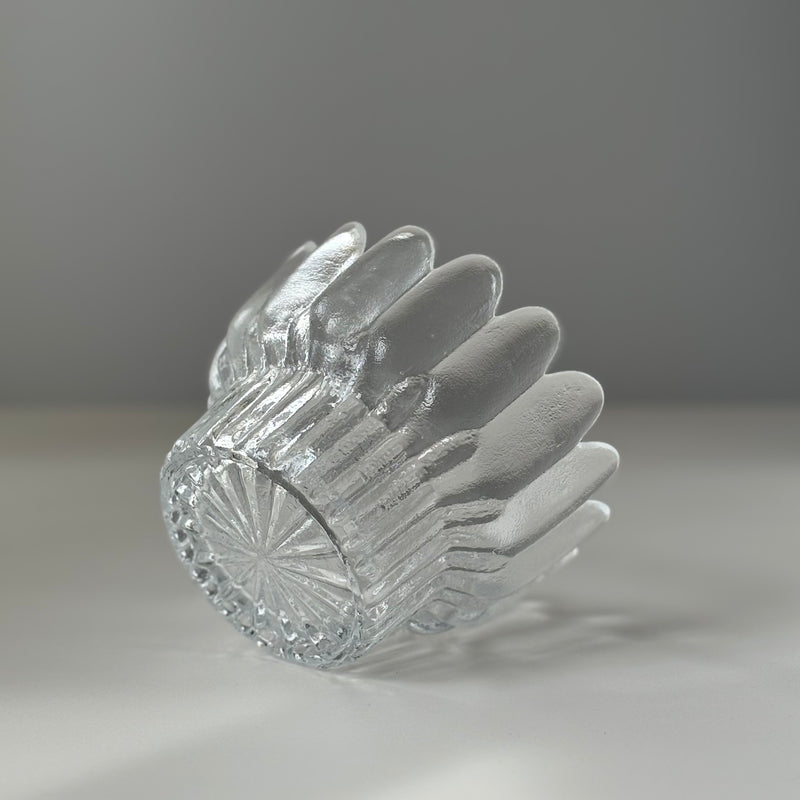 Bergdala （ベルグダラ） flower candle holder │ 北欧 スウェーデン ヴィンテージ キャンドルホルダー ガラス