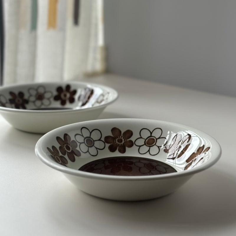 Rorstrand （ロールストランド） Anemon （アネモン）deep plate │ 北欧 スウェーデン ヴィンテージ プレート 陶磁器