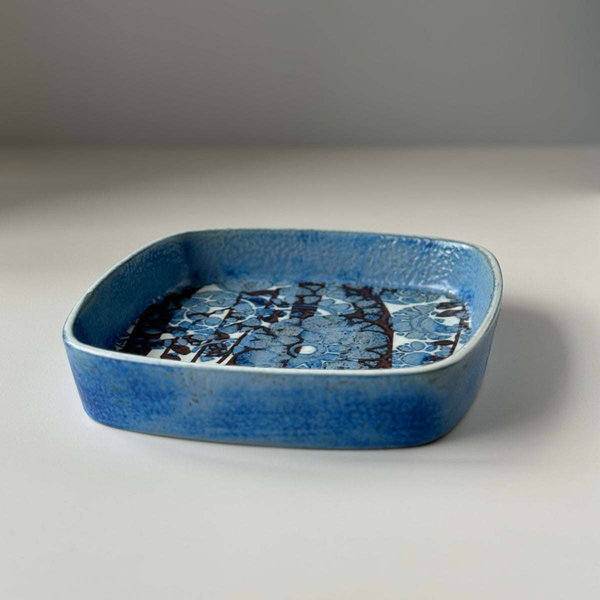 Royal copenhagen （ロイヤルコペンハーゲン） Baca （バッカ）square plate │ 北欧ヴィンテージ デンマーク 食器 プレート 陶磁器