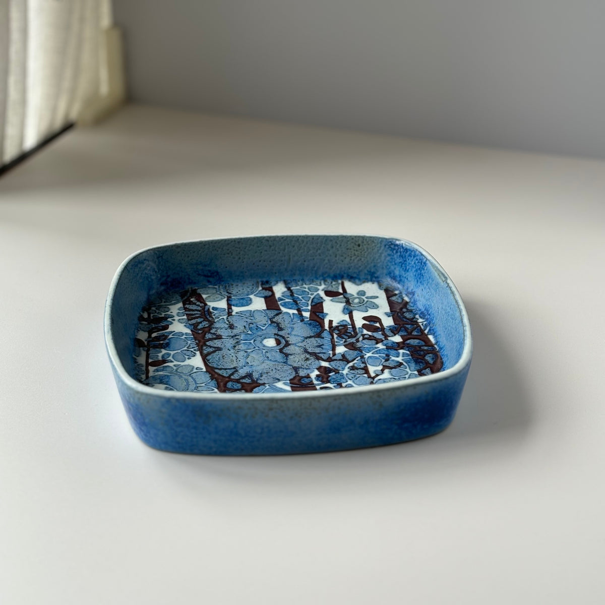 Royal copenhagen （ロイヤルコペンハーゲン） Baca （バッカ）square plate │ 北欧ヴィンテージ デンマーク 食器 プレート 陶磁器