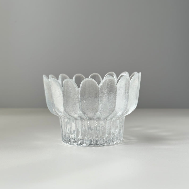 Bergdala （ベルグダラ） flower candle holder │ 北欧 スウェーデン ヴィンテージ キャンドルホルダー ガラス