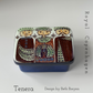 【北欧 デンマーク ヴィンテージ】Royal copenhagen （ロイヤルコペンハーゲン） Tenera （テネラ）butter box BB