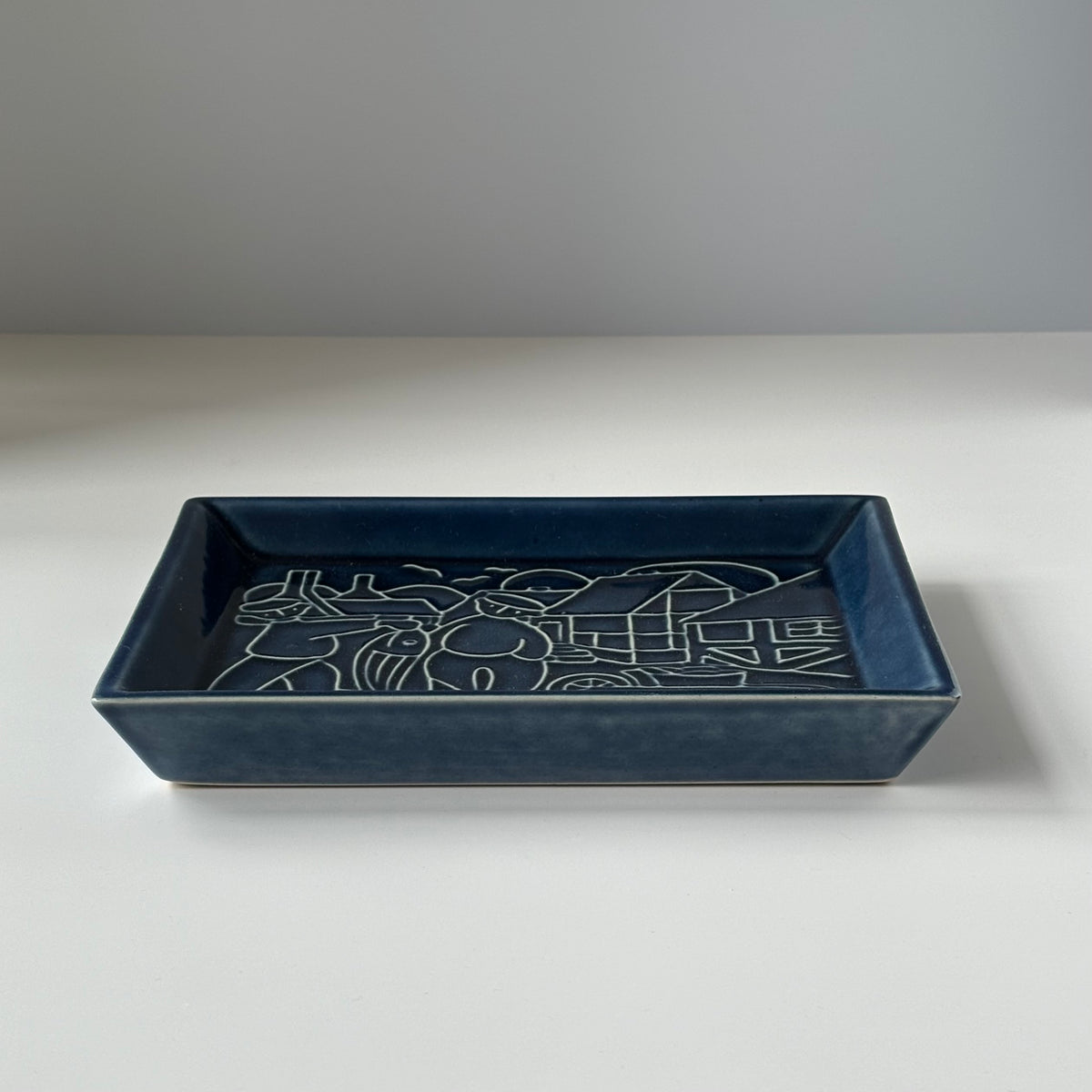 Michael Andersen&son（マイケル・アンダーセン）  square plate │ 北欧ヴィンテージ デンマーク 食器 プレート 陶磁器
